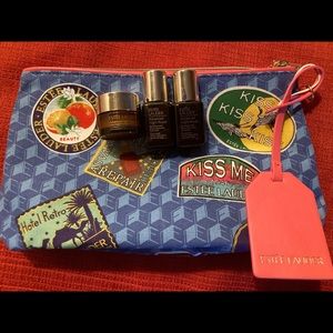 Makeup bag brand new with free samples as shown